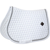 Kentucky Schabracke Glitter Weiß Silber Kentucky Schabracke Glitter Weiß Silber
