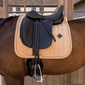 Kentucky Schabracke Velvet Mini Pearls Dressur Beige Kentucky Schabracke Velvet Mini Pearls Dressur Beige