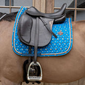 Kentucky Schabracke Velvet Horse Printing Dressur Navy Kentucky Schabracke Velvet Horse Printing Dressur Navy