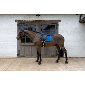Kentucky Schabracke Velvet Horse Printing Springen Navy Kentucky Schabracke Velvet Horse Printing Springen Navy