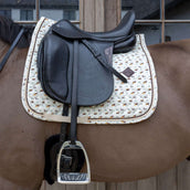 Kentucky Schabracke Velvet Horse Printing Dressur Beige Kentucky Schabracke Velvet Horse Printing Dressur Beige