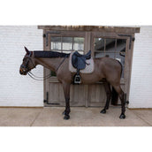 Kentucky Schabracke Velvet Pied De Poule Dressur Braun Kentucky Schabracke Velvet Pied De Poule Dressur Braun