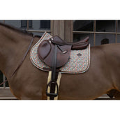 Kentucky Schabracke Velvet Pied De Poule Springen Braun Kentucky Schabracke Velvet Pied De Poule Springen Braun