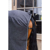 Kentucky Fleecedecke Heavy Melange Schwarz Kentucky Fleecedecke Heavy Melange Schwarz