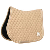 Kentucky Horsewear Schabracke Onion Quilt 3D Logo Springen Beige Kentucky Horsewear Schabracke Onion Quilt 3D Logo Springen Beige