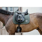 Kentucky Horsewear Schabracke Onion Quilt 3D Logo Dressur Pine Green Kentucky Horsewear Schabracke Onion Quilt 3D Logo Dressur Pine Green