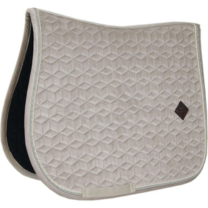 Kentucky Schabracke Basic Velvet Springen Beige Kentucky Schabracke Basic Velvet Springen Beige
