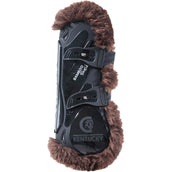 Kentucky Gamaschen Bamboo Elastic Vegan Sheepskin Schwarz/Braun Kentucky Gamaschen Bamboo Elastic Vegan Sheepskin Schwarz/Braun