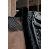 Kentucky Horsewear Schabracke Fake Fur Onion Quilt Dressur Schwarz Kentucky Horsewear Schabracke Fake Fur Onion Quilt Dressur Schwarz