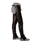 Dyon Lange Chaps aus Leder Standard Schwarz Dyon Lange Chaps aus Leder Standard Schwarz
