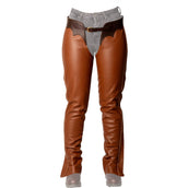 Dyon Lange Chaps aus Leder Standard Cognac Dyon Lange Chaps aus Leder Standard Cognac