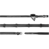 Dyon Zügel 7 Loops US Collection 1/2 Gummi Schwarz Dyon Zügel 7 Loops US Collection 1/2 Gummi Schwarz