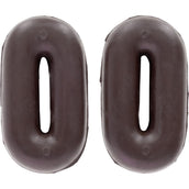 Covalliero Martingalstoppers Rund Braun Covalliero Martingalstoppers Rund Braun