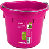 Kerbl Eimer mit flacher Seite Rosa Kerbl Eimer mit flacher Seite Rosa