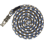 Covalliero Führstrick SS26 mit Panikhaken Smoked Blue/Nuss Covalliero Führstrick SS26 mit Panikhaken Smoked Blue/Nuss