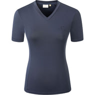 Covalliero T-Shirt SS26 Damen Dunkle Navy Covalliero T-Shirt SS26 Damen Dunkle Navy