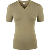 Covalliero T-Shirt SS26 Damen Nuss Covalliero T-Shirt SS26 Damen Nuss