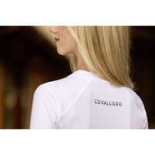 Covalliero T-Shirt SS26 Damen Weiß Covalliero T-Shirt SS26 Damen Weiß