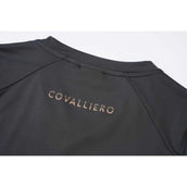 Covalliero T-Shirt SS26 Damen Schwarz Covalliero T-Shirt SS26 Damen Schwarz