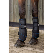 Covalliero Gamaschen Cooling Schwarz/Blau Covalliero Gamaschen Cooling Schwarz/Blau