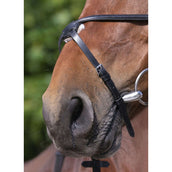 Riding World Trense Mexikanischer Nasenriemen Schwarz Riding World Trense Mexikanischer Nasenriemen Schwarz