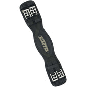 Kieffer Sattelgurt Air-Tex mit Gummizug Schwarz Kieffer Sattelgurt Air-Tex mit Gummizug Schwarz