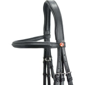 Kieffer Trense Economy Ultrasoft, Engels Schwarz Kieffer Trense Economy Ultrasoft, Engels Schwarz