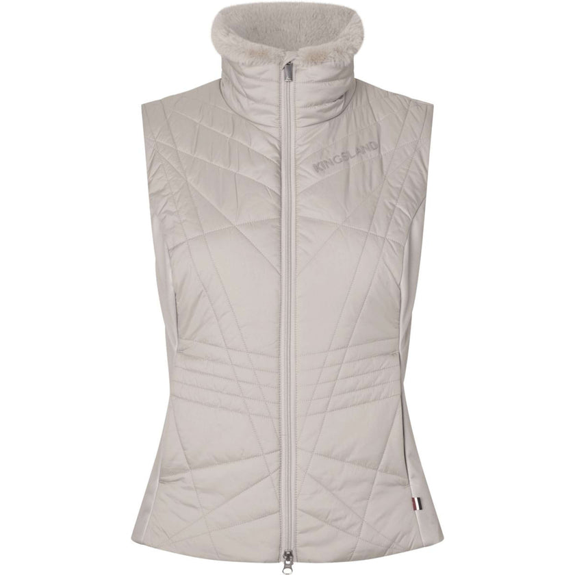 Kingsland Weste KLAlba Damen Beige Dove Kingsland Weste KLAlba Damen Beige Dove