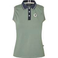 Kingsland Poloshirt KLLaura Ärmellos Green Agave Kingsland Poloshirt KLLaura Ärmellos Green Agave