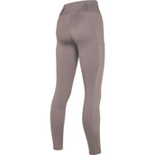 Kingsland Reitleggings KLLea F-Tec 5 Full Grip Brown Iron Kingsland Reitleggings KLLea F-Tec 5 Full Grip Brown Iron