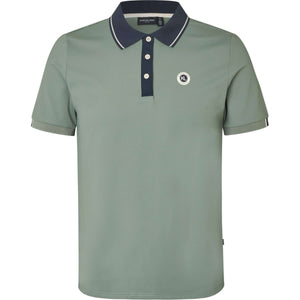 Kingsland Poloshirt KLLorenzo Herren Green Agave Kingsland Poloshirt KLLorenzo Herren Green Agave