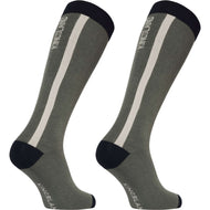 Kingsland Reitsocken KLLaura Coolmax 2 Pack Green Agave Kingsland Reitsocken KLLaura Coolmax 2 Pack Green Agave