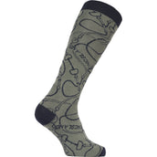 Kingsland Reitsocken KLLarissa Green Agave Kingsland Reitsocken KLLarissa Green Agave