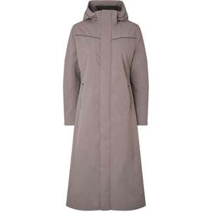 Kingsland Lange Jacke KLLucia Wasserdicht Brown Iron Kingsland Lange Jacke KLLucia Wasserdicht Brown Iron