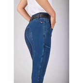 Kingsland Reithose KLKayce Denim Full Grip Navy Kingsland Reithose KLKayce Denim Full Grip Navy