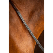 LeMieux Zügel Arika Soft Rubber with Stopper Havana/Brass LeMieux Zügel Arika Soft Rubber with Stopper Havana/Brass