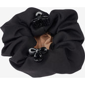 Haarnetz Scrunchie Schwarz/Blond Haarnetz Scrunchie Schwarz/Blond