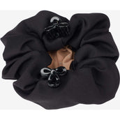 Haarnetz Scrunchie Schwarz/Blond Haarnetz Scrunchie Schwarz/Blond