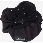 Haarnetz Scrunchie Schwarz/Schwarz Haarnetz Scrunchie Schwarz/Schwarz