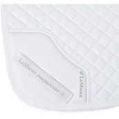 LeMieux Schabracke Cotton Half Square Close Contact Weiß LeMieux Schabracke Cotton Half Square Close Contact Weiß