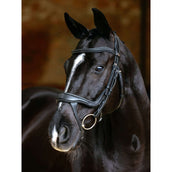 LeMieux Zaum Arika Split Noseband Schwarz LeMieux Zaum Arika Split Noseband Schwarz