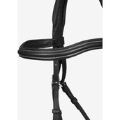LeMieux Zaum Arika Split Noseband Schwarz LeMieux Zaum Arika Split Noseband Schwarz