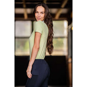 Mountain Horse Turniershirt Lily Grün Mountain Horse Turniershirt Lily Grün