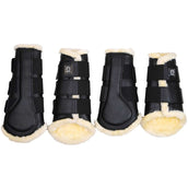 Montar Gamaschen Tech Leder Schwarz Montar Gamaschen Tech Leder Schwarz