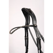 Montar Stirnriemen Fair Crystal Curved Schwarz Montar Stirnriemen Fair Crystal Curved Schwarz