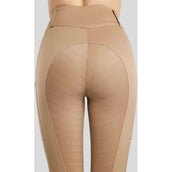 Montar Reitleggings MoElaine Lasercut Logo Full Grip Latte Montar Reitleggings MoElaine Lasercut Logo Full Grip Latte