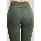 Montar Thermo-Reitleggings MoVeronica Golden Quartz Full Grip Forest Green Montar Thermo-Reitleggings MoVeronica Golden Quartz Full Grip Forest Green