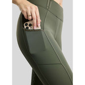 Montar Thermo-Reitleggings MoVeronica Golden Quartz Full Grip Forest Green Montar Thermo-Reitleggings MoVeronica Golden Quartz Full Grip Forest Green
