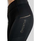 Montar Thermo-Reitleggings MoVeronica Golden Quartz Full Grip Schwarz Montar Thermo-Reitleggings MoVeronica Golden Quartz Full Grip Schwarz