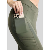 Montar Reitleggings MoWilma Hybrid Pintucks Golden Quartz Crystals Full Grip Forest Green Montar Reitleggings MoWilma Hybrid Pintucks Golden Quartz Crystals Full Grip Forest Green